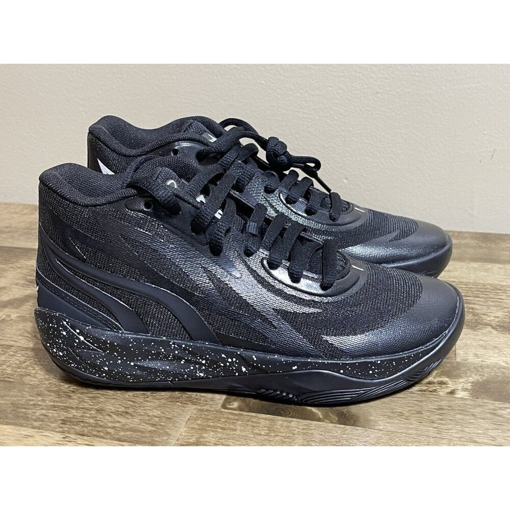 PUMA MELO MB.02 GS | Oreo • Black White | Youth • Women’s | 379425-01